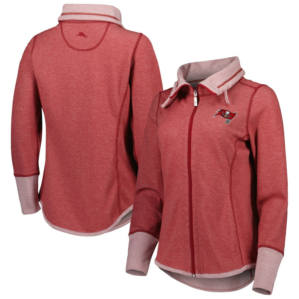 Tampa Bay Buccaneers Tommy Bahama Women's Sport Sun Fade Full-Zip Sweatshirt