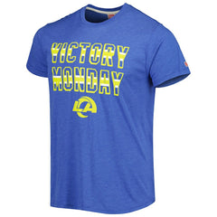 Los Angeles Rams Homage Victory Monday Tri-Blend T-Shirt