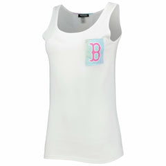 Boston Red Sox Refried Apparel Women's Tie-Dye Tank Top | MLB New