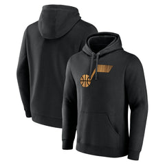 Utah Jazz Hardwood Logo Pullover Hoodie Discount