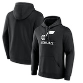 Utah Jazz Wordmark Team Logo Pullover Hoodie Outlet