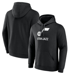 Utah Jazz Wordmark Team Logo Pullover Hoodie Outlet