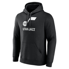 Utah Jazz Wordmark Team Logo Pullover Hoodie Outlet