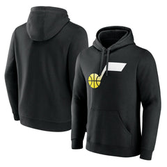 Utah Jazz Gradient Logo Pullover Hoodie New