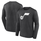 Utah Jazz Primary Logo Team Long Sleeve T-Shirt Discount