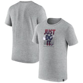 Paris Saint-Germain Just Do It T-Shirt Gray - Nike
