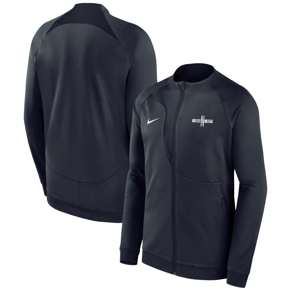 England National Team Academy Pro Anthem Raglan Performance Full-Zip Jacket Blue - Nike
