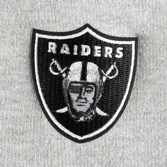 Las Vegas Raiders Antigua Women's Lightweight Jackpot Raglan Half-Zip Pullover Hoodie