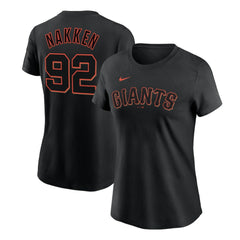 Alyssa Nakken San Francisco Giants Nike Women's Name & Number T-Shirt | MLB New
