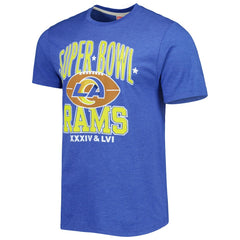 Los Angeles Rams Homage Super Bowl Classics Tri-Blend T-Shirt