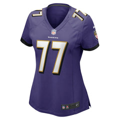 Baltimore Ravens Nike Daniel Faalele Women's Player Game Jersey