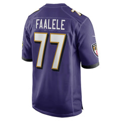 Baltimore Ravens Nike Daniel Faalele Player Game Jersey