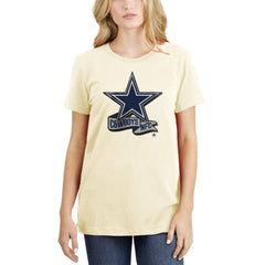 Dallas Cowboys New Era Women's Chrome Sideline T-Shirt