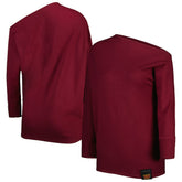 Washington Commanders KIYA TOMLIN Women's Twisted Tri-Blend Asymmetrical 3/4-Dolman Sleeve Sweatshirt