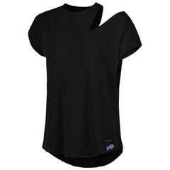 Buffalo Bills KIYA TOMLIN Women's Cut Out Tri-Blend Shirt