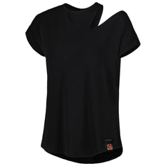 Cincinnati Bengals KIYA TOMLIN Women's Cut Out Tri-Blend Shirt