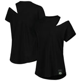 Green Bay Packers KIYA TOMLIN Women's Cut Out Tri-Blend Shirt