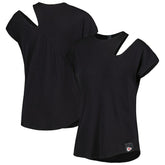Kansas City Chiefs KIYA TOMLIN Women's Cut Out Tri-Blend Shirt