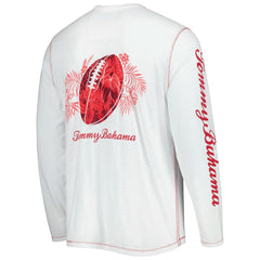 Arizona Cardinals Tommy Bahama Laces Out Billboard Long Sleeve T-Shirt