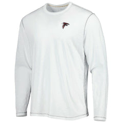 Atlanta Falcons Tommy Bahama Laces Out Billboard Long Sleeve T-Shirt