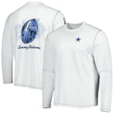 Dallas Cowboys Tommy Bahama Laces Out Billboard Long Sleeve T-Shirt