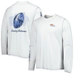 Denver Broncos Tommy Bahama Laces Out Billboard Long Sleeve T-Shirt