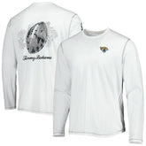 Jacksonville Jaguars Tommy Bahama Laces Out Billboard Long Sleeve T-Shirt