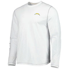 Los Angeles Chargers Tommy Bahama Laces Out Billboard Long Sleeve T-Shirt