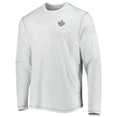 New Orleans Saints Tommy Bahama Laces Out Billboard Long Sleeve T-Shirt
