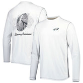 Philadelphia Eagles Tommy Bahama Laces Out Billboard Long Sleeve T-Shirt