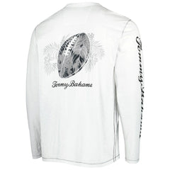 Pittsburgh Steelers Tommy Bahama Laces Out Billboard Long Sleeve T-Shirt
