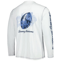 Tennessee Titans Tommy Bahama Laces Out Billboard Long Sleeve T-Shirt