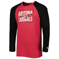 Arizona Cardinals New Era Current Raglan Long Sleeve T-Shirt