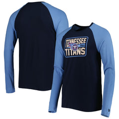Tennessee Titans New Era Current Raglan Long Sleeve T-Shirt