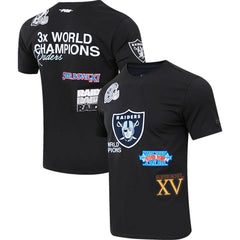 Las Vegas Raiders Champion Pro Standard ship T-Shirt