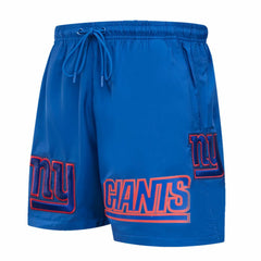 New York Giants Pro Standard Woven Shorts