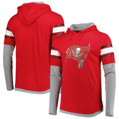 Tampa Bay Buccaneers New Era Long Sleeve Hoodie T-Shirt