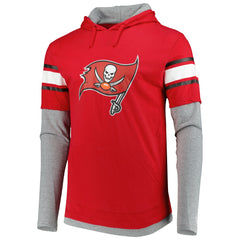 Tampa Bay Buccaneers New Era Long Sleeve Hoodie T-Shirt