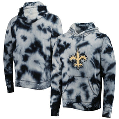 New Orleans Saints New Era Team Tie-Dye Pullover Hoodie