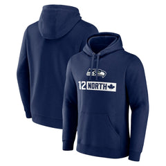 Seattle Seahawks 12 North Pullover Hoodie
