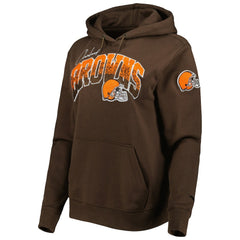 Cleveland Browns Pro Standard Women's Local Patch Pullover Hoodie