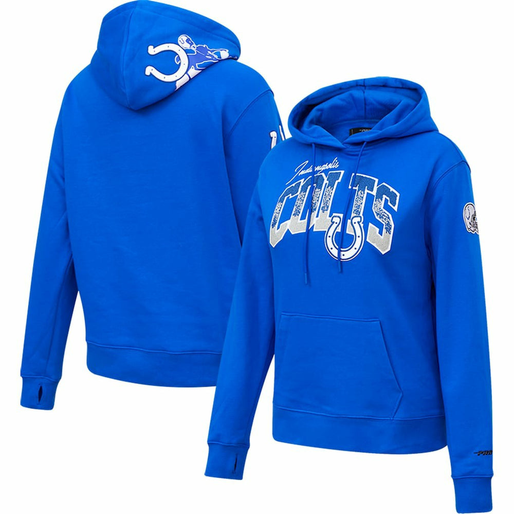 Indianapolis Colts Pro Standard Women's Local Patch Pullover Hoodie