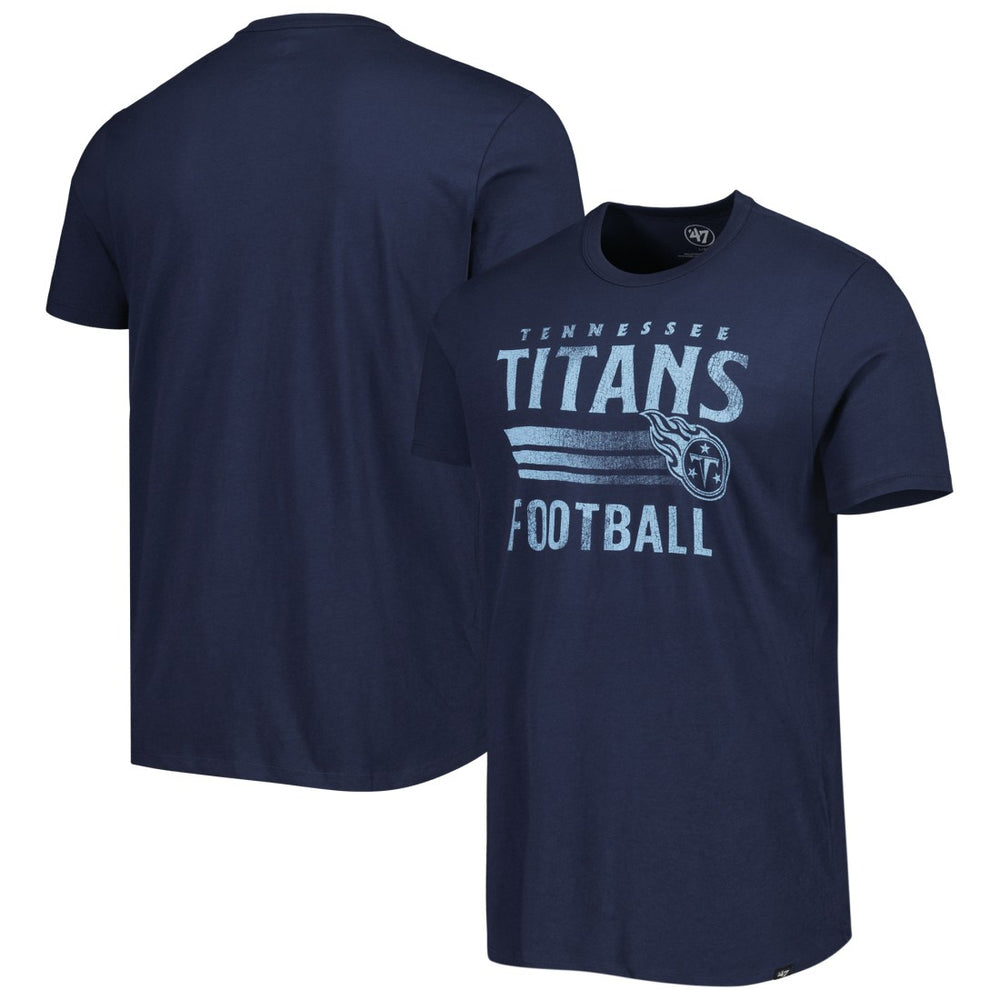 Tennessee Titans 47 brand '47 Wordmark Rider Franklin T-Shirt