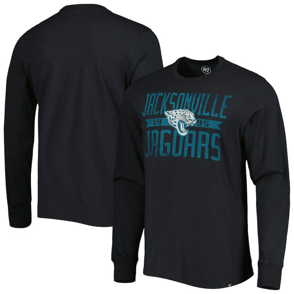 Jacksonville Jaguars 47 brand '47 Brand Wide Out Franklin Long Sleeve T-Shirt