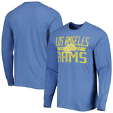 Los Angeles Rams 47 brand '47 Brand Wide Out Franklin Long Sleeve T-Shirt