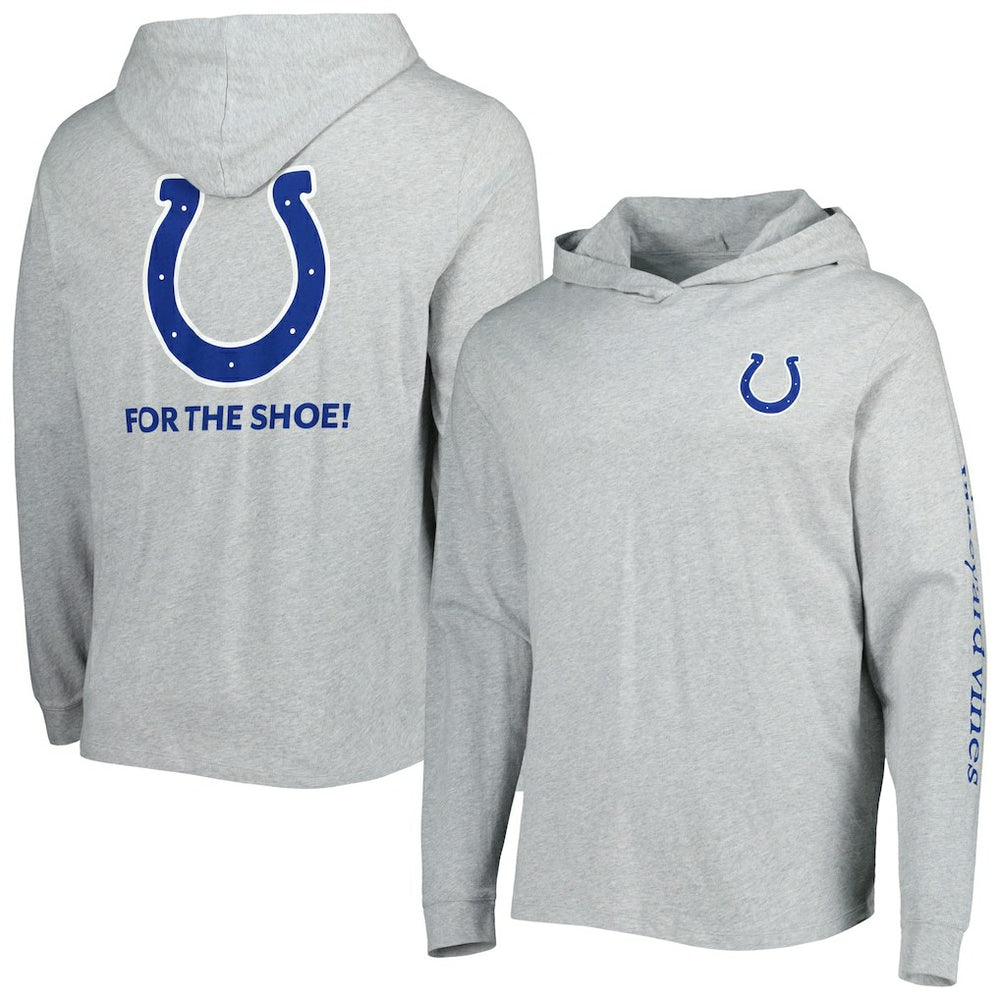 Indianapolis Colts Vineyard Vines Local Long Sleeve Hoodie T-Shirt