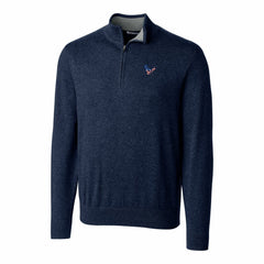 Houston Texans Cutter & Buck Lakemont Quarter-Zip Pullover Sweater