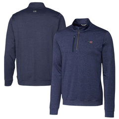 New England Patriots Cutter & Buck Stealth Quarter-Zip Pullover Top