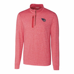 Tennessee Titans Cutter & Buck Stealth Quarter-Zip Pullover Top