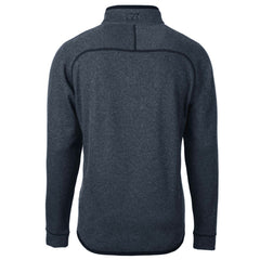 Detroit Lions Cutter & Buck Big & Tall Mainsail Sweater Knit Half-Zip Pullover Jacket